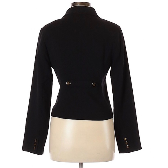 Cabi Black Blazer with Gold Buttons - Picture 3 of 6